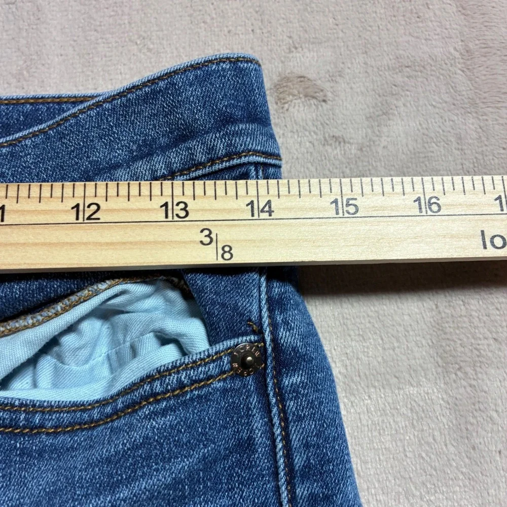 JCrew Billie Demi Boot Crop Jeans 28 Medium Wash High Rise Flare Ankle Denim VTG